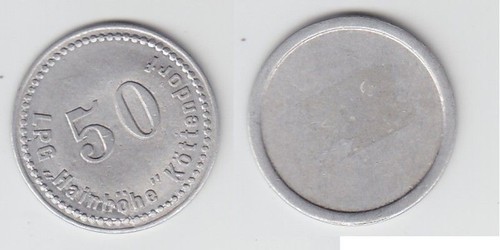 Pfennig aluminium münze - 50,