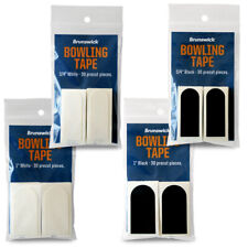 Brunswick Bowling Ball Tape 30er Pack schwarz glatt oder weiß rauh 3/4 o. 1 Zoll