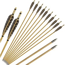 12 Holzpfeile 31 Zoll