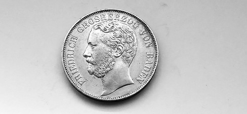 Baden vereinstaler 1868 - baden,