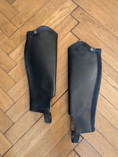 Stiefelschaft Chaps Schwarz