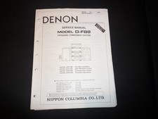 Original  Schaltplan Service Manual Denon D-F88