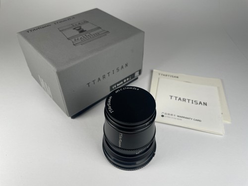 Ttartisan 17mm sony - f1,4, |
