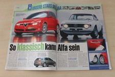 Auto Bild 36/2001 Alfa Romeo 156 GTA mit 250PS besser als...?