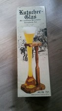 altes  Kutscher Bierglas