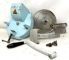 BRUNNER Kartoffelreibe Gemüseschnitzelmaschine Gemüseschneider benutzt DDR