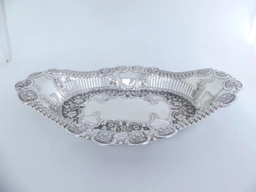 Jugendstil silberschale korb - silberschale,