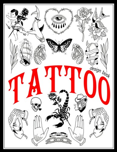 Tattoo design book - book:, 1600