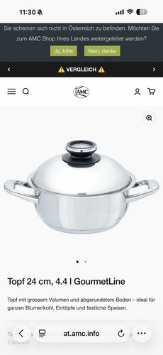 Amc gourmetline kochtopf 24 - gourmetline,