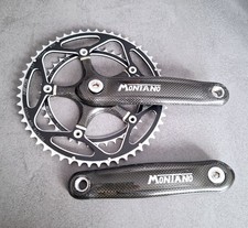 Kurbelgarnitur Montano Carbon 2-Fach