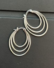 925 Sterling Silber Creolen