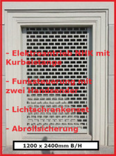 Rollgitter nach Maß 120 x 240