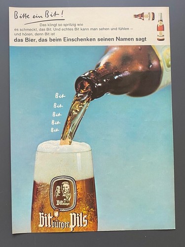 1966 bitburger pils bitte ein - 1966,