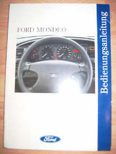 Betriebsanleitung ford mondeo - ford,