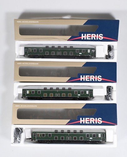 Heris doppelstockwagen db - heris, 3x