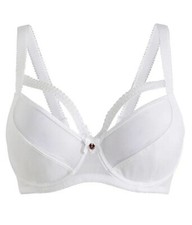 Bügel BH weiß mit edlem