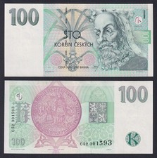 Banknote Tschechische Republik