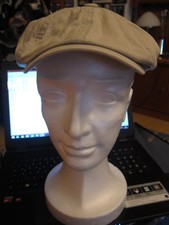 Herren Stetson Flatcap in hellem Beige und in der Gr. M