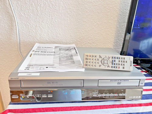 Sharp rw250 vhs - vhs, vcr