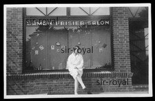 Damen Friseur Salon - 1930er - Beruf Handwerk Laden Arbeit - Foto 8x5cm