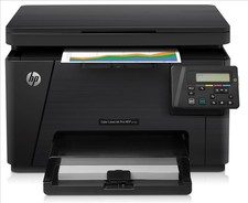 HP COLOR LASERJET M176N NETWORK AIO USB A4 SHARP FARBLASERDRUCKER CF547A