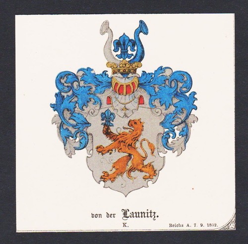 Von launitz wappen - launitz,