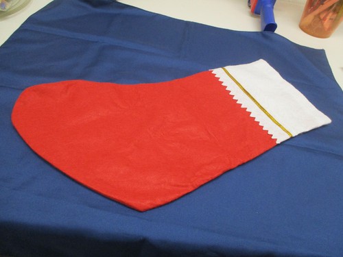 Nikolausstiefel aus filz zum - nikolausstiefel,