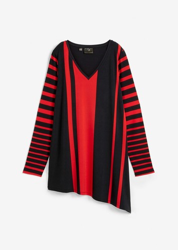 Zipfelshirt mit streifen - mit,