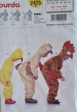 Schnittmuster Fasching Huhn