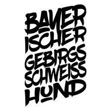 Auto Aufkleber Font