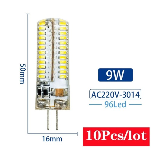 10x led lampen 4w 5w - 10x, 3w