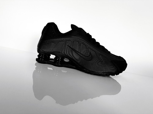 Nike shox triple black - nike, r4