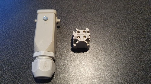 Harting han 4 poliger - 3a-m,