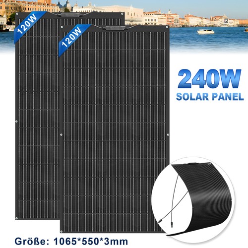 240w flexibel solarmodul - 240w,