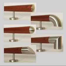 Mahagoni Handlauf lackiert