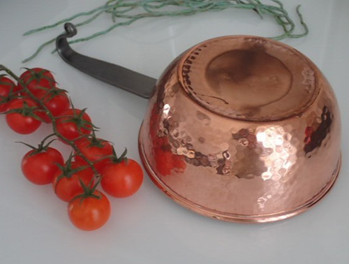 Kupfer stieltopf - kupfer,