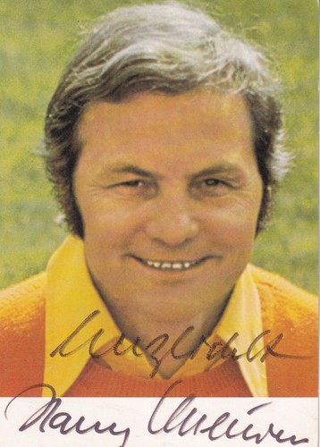 Autogramm harry valerien - autogramm,
