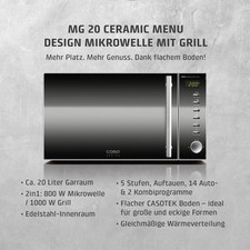 Caso MG20 Mikrowelle & Grill
