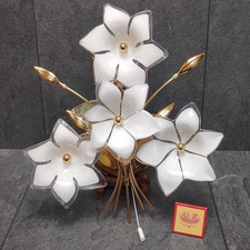 Vintage Wandlampe Blüten