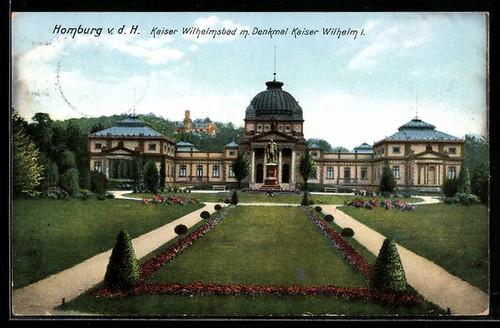Postcard homburg h - postcard, v.