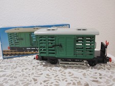 Playmobil  4101 Viehwaggon Western in der OVP  grün