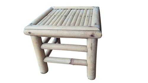Kleiner bambus hocker 23x23 - kleiner,