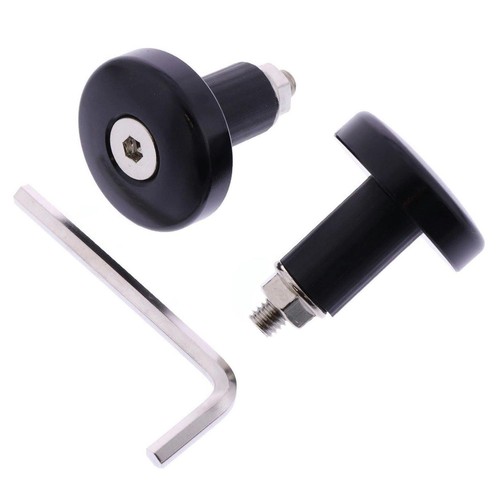 Lenkerenden aluminium schwarz - aluminium,