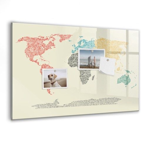 Glas magnetboard zubehörset - magnetboard,