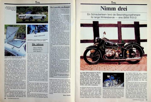 Oldtimer praxis 1193 bmw r - oldtimer,