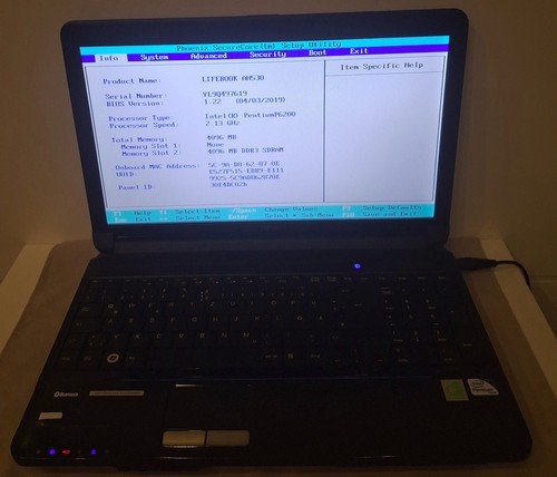 Fujitsu siemens lifebook ah530 - lifebook,