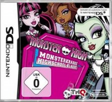 NINTENDO DS 3DS Monster High Monsterkrasse Highschool GuterZust.