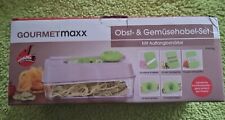 GOURMET MAXX OBST  und GEMÜSEHOBEL SET 9-teilig NEU TV WERBUNG Original 
