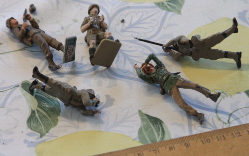 Spielzeug soldaten - 5x,