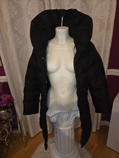 Damen  Winter Zara Woman Daunenmantel Gr L  Schwarz  NEU ohne Etikett